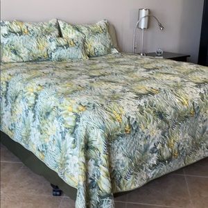 Tommy Bahama Cuba Cabana King Quilt Set 